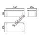 Caixa Patola PBL-200 Cinza 70x100x200mm Caixa Patola PBL-200 Cinza 70x100x200mm