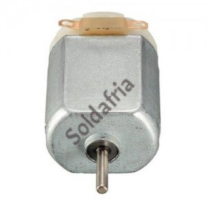 Micro Motor DC 3V a 6V 200mA 65g.cm Micro Motor DC 3V a 6V 200mA 65g.cm