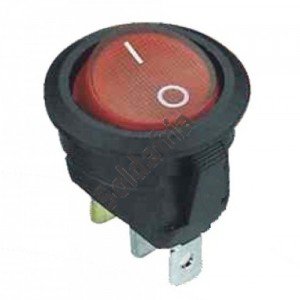 Chave Gangorra KCD1-106A-102N11RBA Vermelho 3T 6A 250V (L/D Com Neon) Chave Gangorra KCD1-106A-102N11RBA Vermelho 3T 6A 250V (L/D Com Neon)