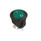Chave Gangorra KCD1-106A-102N11EBA Verde 3T 6A 250V (L/D Com Neon) Chave Gangorra KCD1-106A-102N11EBA Verde 3T 6A 250V (L/D Com Neon)