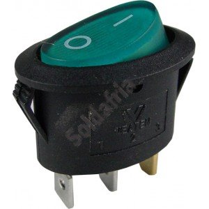 Chave Gangorra KCD1-115N Verde Com Neon Chave Gangorra KCD1-115N Verde Com Neon