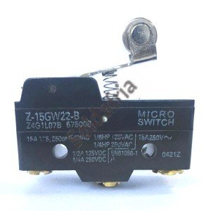 Chave Micro Switch KW-15GW2-B com Aste Curta e Roda