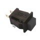 Chave Push Button DS-429 Preta 2T Com Trava Chave Push Button DS-429 Preta 2T Com Trava