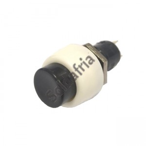 Chave Push Button DS-450 Preta Com Trava