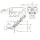 Chave Tecla KDC-A08-3 Com Trava Chave Tecla KDC-A08-3 Com Trava