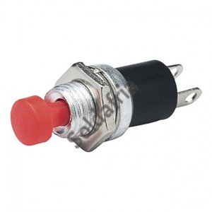 Chave Push Button PBS-102 105 NF Vermelha