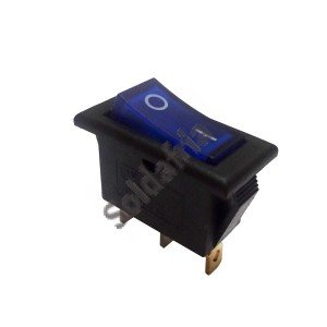 Chave Gangorra KCD2-102N Azul Com Neon Com Marcação
