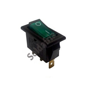 Chave Gangorra KCD2-102N Verde Com Neon Com Marcação