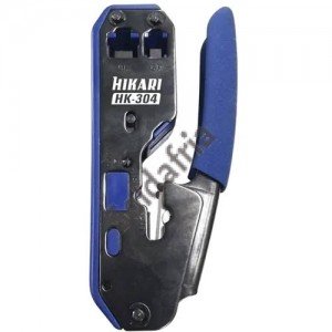 Alicate Hikari HK-304 Decapa Corta e Crimpa RJ11 RJ12 RJ45 Alicate Hikari HK-304 Decapa Corta e Crimpa RJ11 RJ12 RJ45