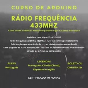 Curso de Arduino - Radio Frequência 433mhz