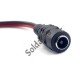 Cabo com Plug P4 Femea 2,1mm Com Rabicho Cabo com Plug P4 Femea 2,1mm Com Rabicho