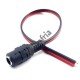 Cabo com Plug P4 Femea 2,1mm Com Rabicho Cabo com Plug P4 Femea 2,1mm Com Rabicho