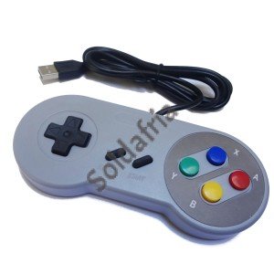 Controle USB Modelo Super Nintendo Para PC e Raspberry Controle USB Modelo Super Nintendo Para PC e Raspberry