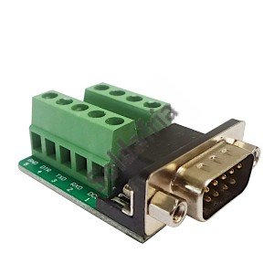 Módulo Adaptador DB9 Serial Macho Para Borne KRE Módulo Adaptador DB9 Serial Macho Para Borne KRE