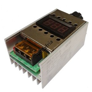 Dimmer com Display AC 220V 4000W SCRBTA41-600B Metálico