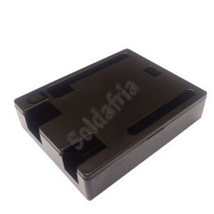 Case Black Para Arduíno Uno 