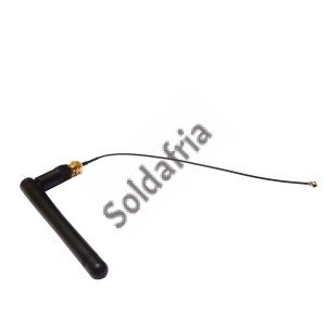 Antena Para Módulo ESP8266 GSM GPRS + Cabo Pigtail U.FL Com Conector SMA Antena Para Módulo ESP8266 GSM GPRS + Cabo Pigtail U.FL Com Conector SMA