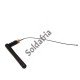 Antena Para Módulo ESP8266 GSM GPRS + Cabo Pigtail U.FL Com Conector SMA Antena Para Módulo ESP8266 GSM GPRS + Cabo Pigtail U.FL Com Conector SMA