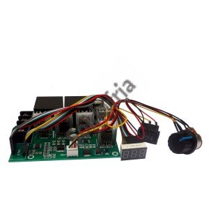 Driver PWM Com Display 0~100% Ajustável Max 60A 10-55V