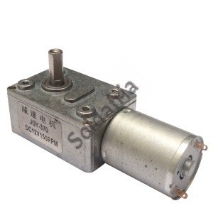 Motor DC Com Redução Metálica Reversível JGY370 12V 150Rpm