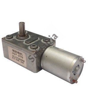 Motor DC Com Redução Metálica Reversível JGY370 12V 100Rpm