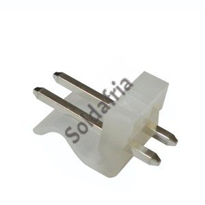 Conector Kkzão 2 Vias Macho Passo 3,96mm Conector Kkzão 2 Vias Macho Passo 3,96mm