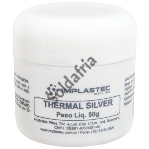 Pasta Térmica Thermal Silver Pote com 50g