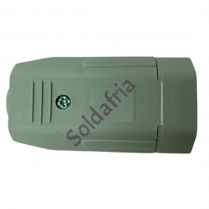 Plug de Tomada Fêmea 2P+T (3 Pinos) 20A Universal Cinza Plug de Tomada Fêmea 2P+T (3 Pinos) 20A Universal Cinza