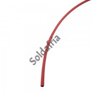 Espaguete Termoretrátil Diâmetro 2mm Vermelho (Metro) Espaguete Termoretrátil Diâmetro 2mm Vermelho (Metro)