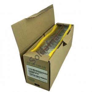 Resistor De 100R Carbono 5% 1/4W (MR,PT,MR,DR Com 5000 Peças Resistor De 100R Carbono 5% 1/4W (MR,PT,MR,DR Com 5000 Peças
