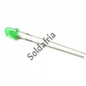 Led Verde Difuso 5mm Pacote com 1000 Peças Led Verde Difuso 5mm Pacote com 1000 Peças