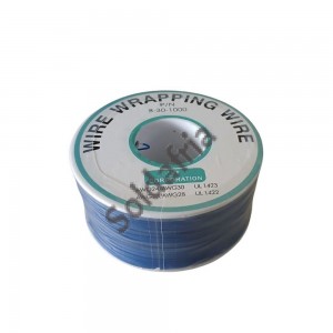 Fio Wire Wrap Azul 30AWG Rolo com 250m