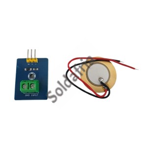 Módulo Sensor de Toque e Vibração Piezo