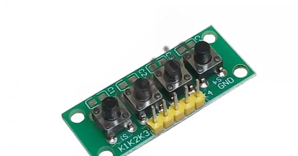 Módulo 4 Botões Táctil Push Button