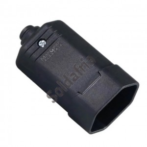 Tomada Fêmea 10A 3 Pinos Margirius TMD1-3 Prettomadao Para Cabo