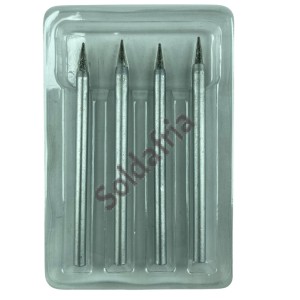 Kit 4 Pontas Para Ferro de Solda 25/30W PCI