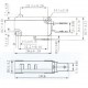 Chave Micro Switch KW11-7-6 Terminais Espaçados Chave Micro Switch KW11-7-6 Terminais Espaçados