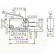 Chave Micro Switch KW11-7-3 3T 27mm Chave Micro Switch KW11-7-3 3T 27mm