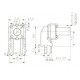 Chave Tactil KFC-A06-W2-15mm 4 Terminais 90 Graus Chave Tactil KFC-A06-W2-15mm 4 Terminais 90 Graus