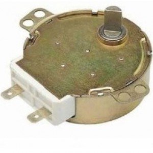 Motor De Microondas 49TYJ 110-120 VAC 5 RPM Eixo De Ferro Motor De Microondas 49TYJ 110-120 VAC 5 RPM Eixo De Ferro