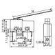 Chave Micro Switch KW11-3Z-5-3T - 56MM Chave Micro Switch KW11-3Z-5-3T - 56MM