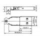 Conector USB-A Macho YH-USB06 Conector USB-A Macho YH-USB06