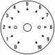 Chave de Onda Seletora CH-60 Knob e Dial 0+10 Posições 20A