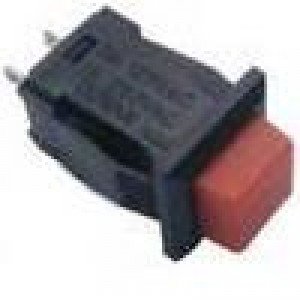 Chave Push Button DS-431 Vermelha 2T Sem Trava