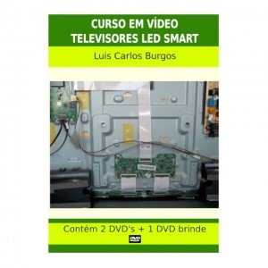 DVD aula Manutenção em TV Smart DVD aula Manutenção em TV Smart