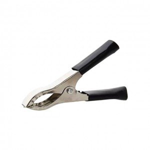 Garra Jacaré Para Bateria 50mm Preta 10A Garra Jacaré Para Bateria 50mm Preta 10A