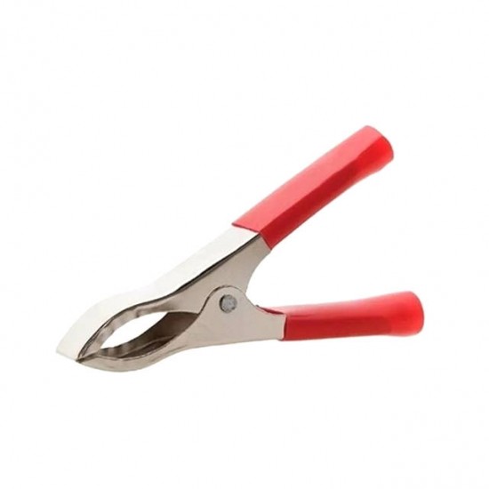 Garra Jacaré Vermelha Para Bateria 10A Pequena Garra Jacaré Vermelha Para Bateria 10A Pequena