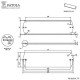 Caixa Patola PB-055/4 Para 4 Tomadas 37x52x162mm Caixa Patola PB-055/4 Para 4 Tomadas 37x52x162mm