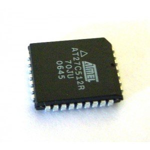 Circuito Integrado Eprom AT27C512R PLCC Circuito Integrado Eprom AT27C512R PLCC