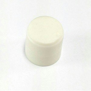 Knob AD-16M Branco Eixo Estriado Knob AD-16M Branco Eixo Estriado